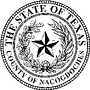 Nacogdoches County Seal